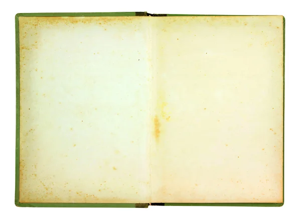 Öppna gamla bok — Stockfoto