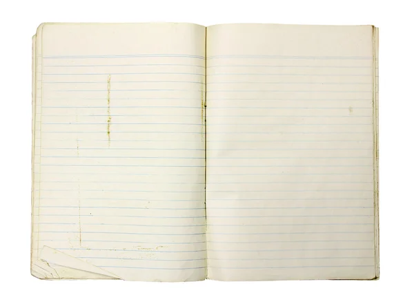 Vintage notebook — Stockfoto