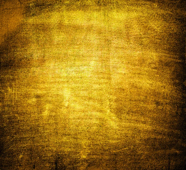 Золотая гранж-стена — стоковое фото