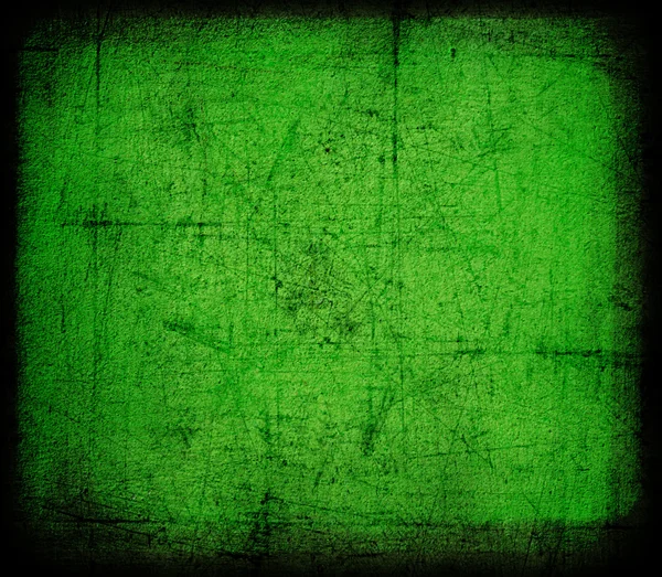 Yeşil çimento duvar — Stok fotoğraf