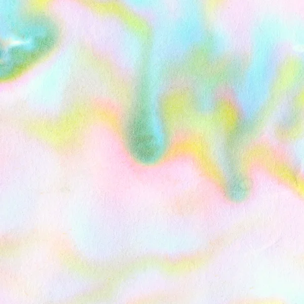 Color de agua sobre fondo de papel — Foto de Stock