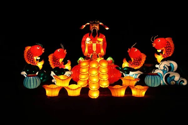 Lanterna estilo chinês — Fotografia de Stock