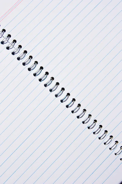 Leeg notitieboekje — Stockfoto
