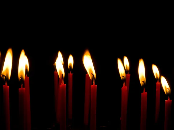 stock image Red candles