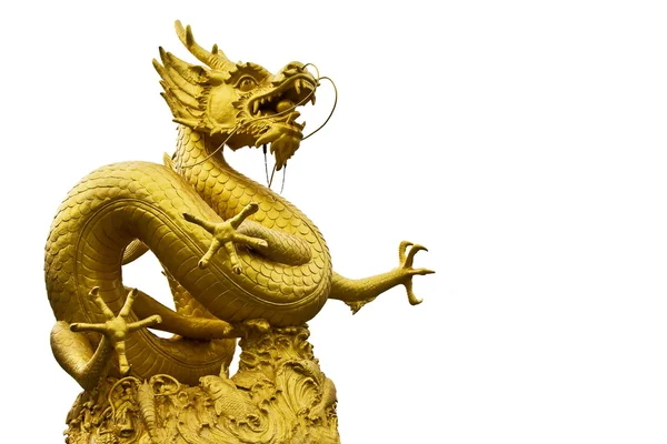 Китайская статуя дракона — стоковое фото