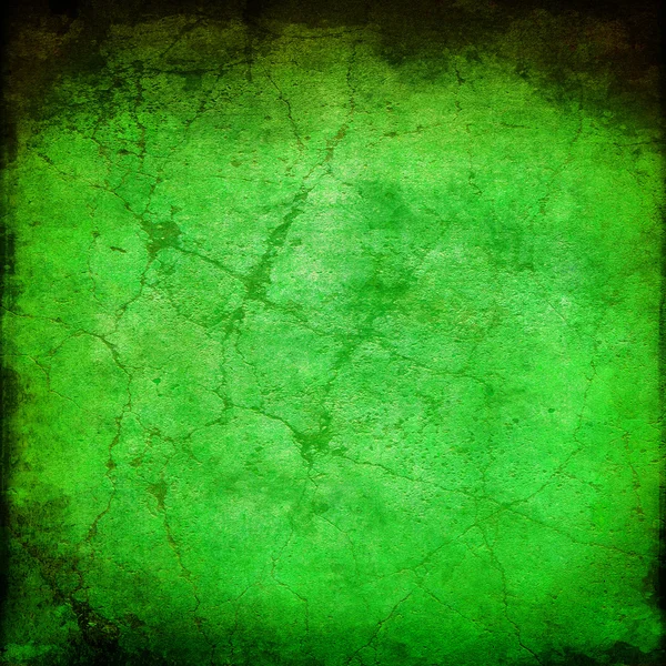 Grunge parede verde — Fotografia de Stock