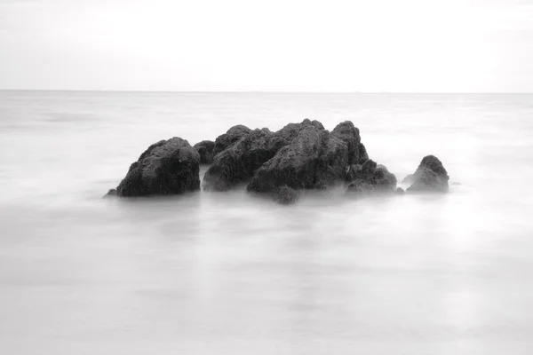 Lunga esposizione del mare — Foto Stock