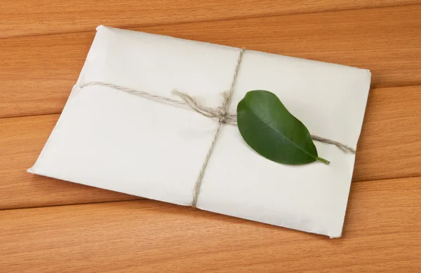List z zielonych liści — Zdjęcie stockowe