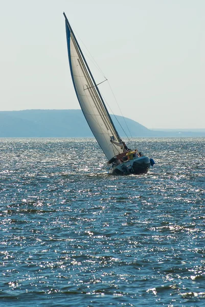 Le yacht participant à la régate — Photo