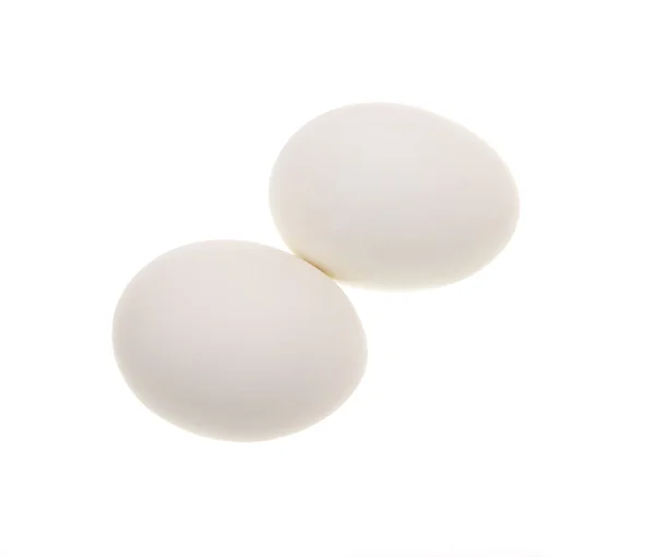 Dwa jaja kurze — Zdjęcie stockowe