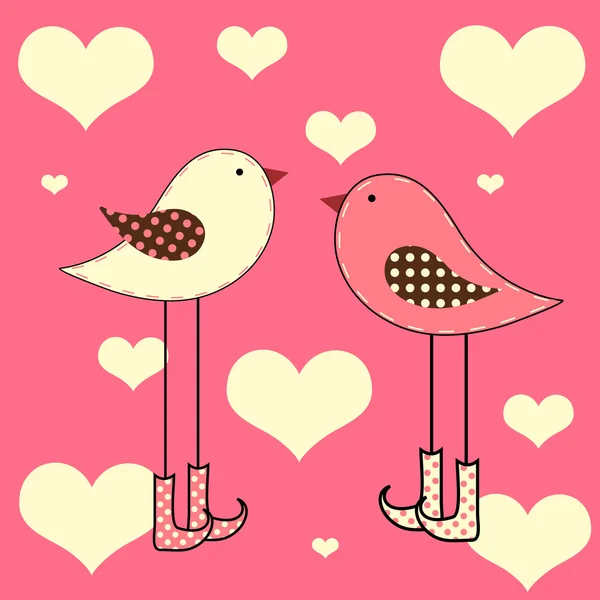 Любов птиці — стоковий вектор
