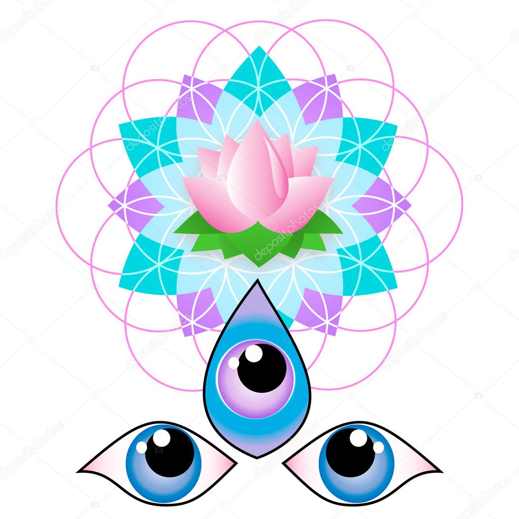 Third eye - Flower of life