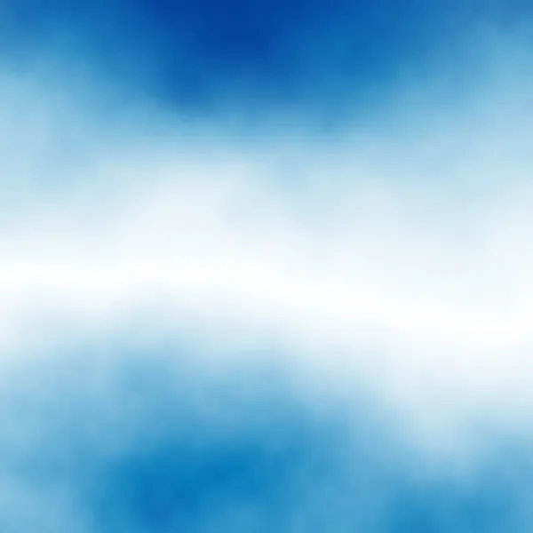 Bande nuageuse — Image vectorielle