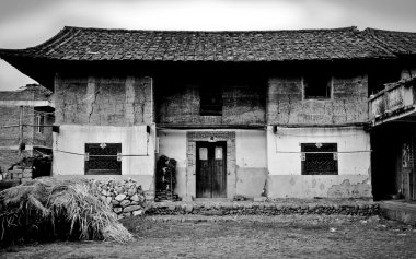 Tradtional Çin çiftlik evi