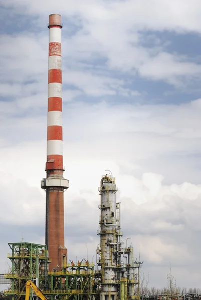 Staré ropné rafinerie — Stock fotografie