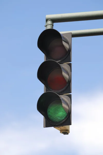 Green Traffic Light — Stock Photo, Image