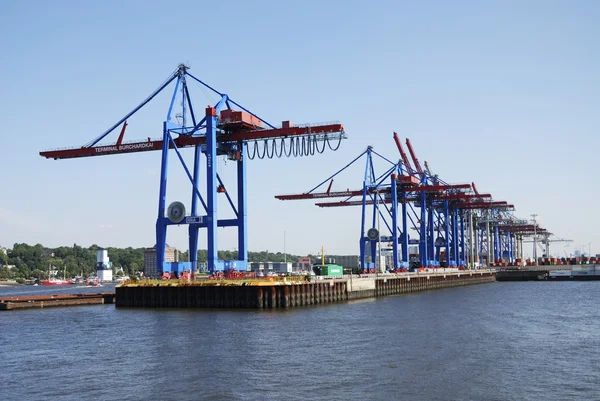 Porto de Hamburgo — Fotografia de Stock
