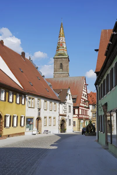 Mittelalterliche Stadt — Stockfoto