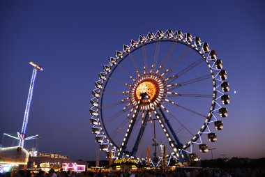 Oktoberfest at night clipart