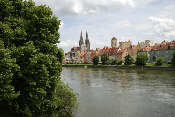 Mittelalterliches Regensburg — Stockfoto