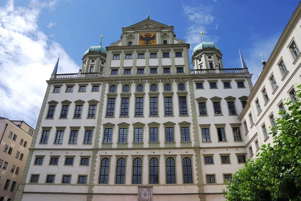 Augsburg city house — Stockfoto