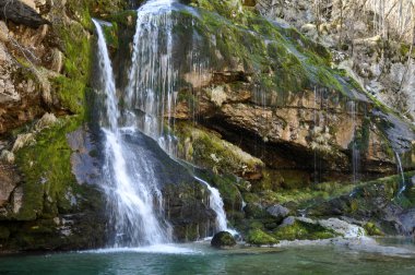 Virje şelale. Bovec