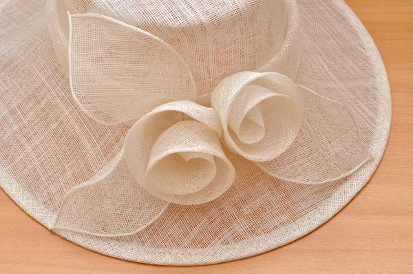 Elegantní dámské klobouk — Stock fotografie