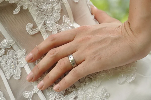 Wedding ring — Stock Photo, Image