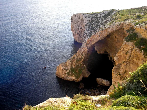 A gruta azul — Fotografia de Stock