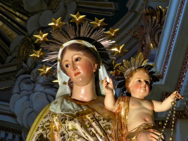 Our Lady of The Rosary clipart