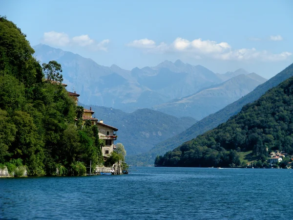 Sul Lago di Lugano — Foto Stock