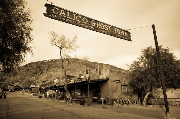 Calico città fantasma — Foto Stock