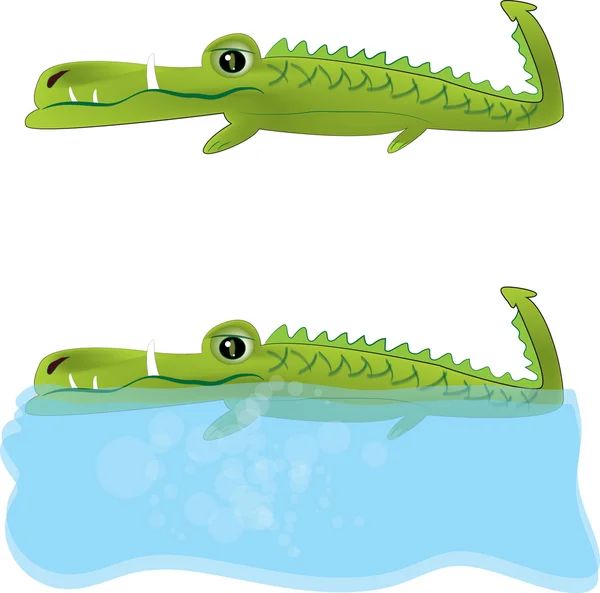 Krokodyl — Wektor stockowy