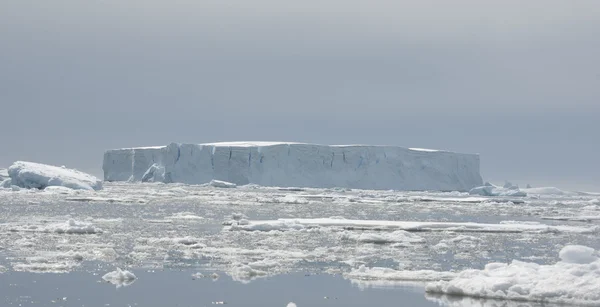 Табулярный айсберг . — стоковое фото