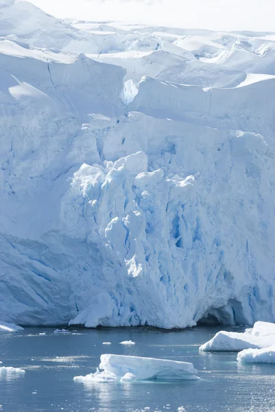 De ijskap van antarctica. — Stockfoto