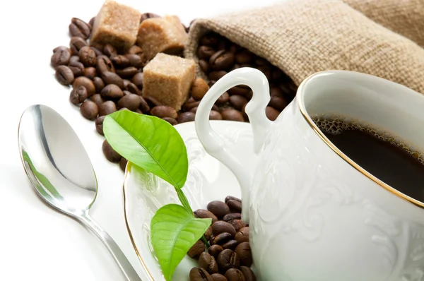 Hot coffee. — Stock Photo, Image