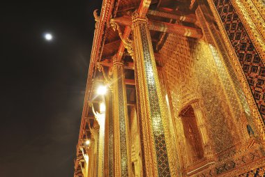 WAT pra kaew grand palace adlı gece bangkok, Tayland