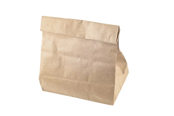 stock image Paper bag on white background,isolated