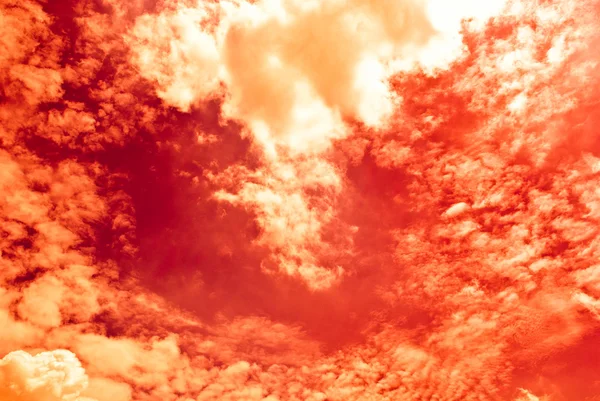 stock image Fiery red Sky