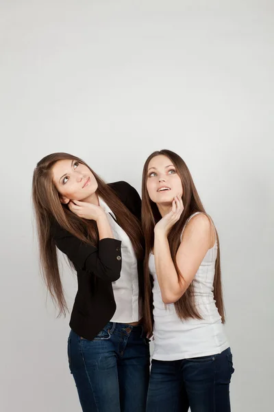 Dua gadis — Stok Foto