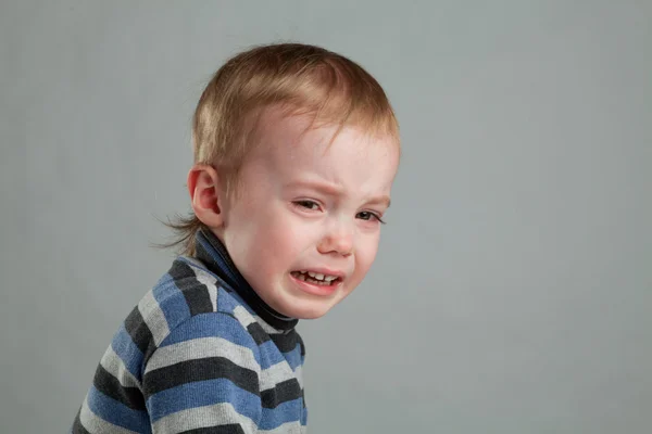 Little boy crying — Stock Photo, Image