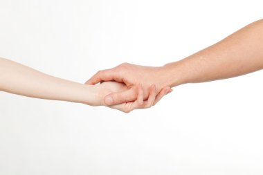 Erkek ve kadın elleri
