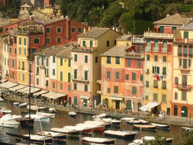 Portofino deniz Köyü, İtalya