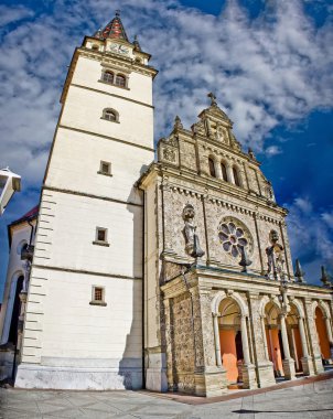 The Basilica in Mary of Bistrica clipart