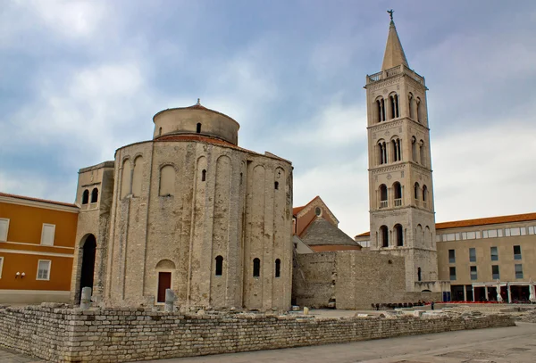 Igreja de St. Donatus em Zadar, Croácia — Fotografia de Stock