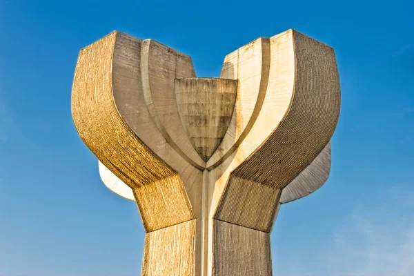 De bloem van Vodice stenige monument — Stockfoto