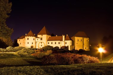 Baroque town of Varazdin old citadel clipart