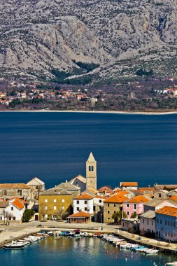 Idyllic adriatic town of Vinjerac clipart