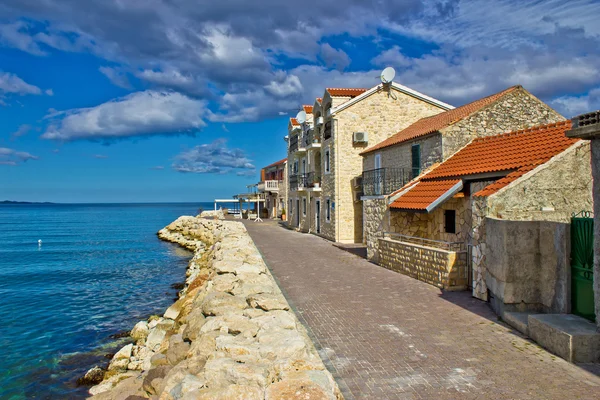 Costa Adriatica - Dalmazia città di Bibinje lungomare — Foto Stock