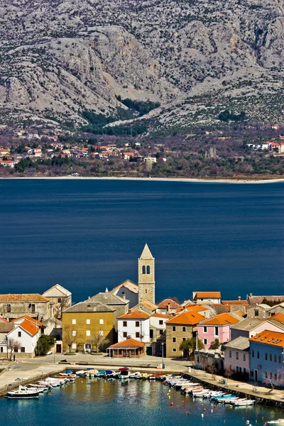 Sielskie miasteczko Adriatyku Vinjerac — Zdjęcie stockowe